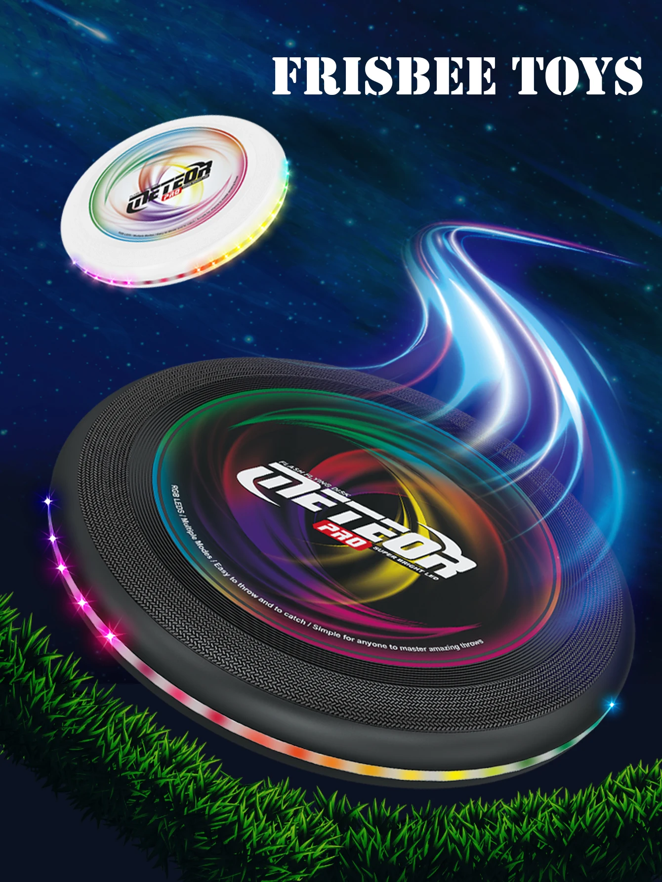 Disco Voador LED Multicolor – Frisbee Luminoso para Jogos Noturnos - Image 11