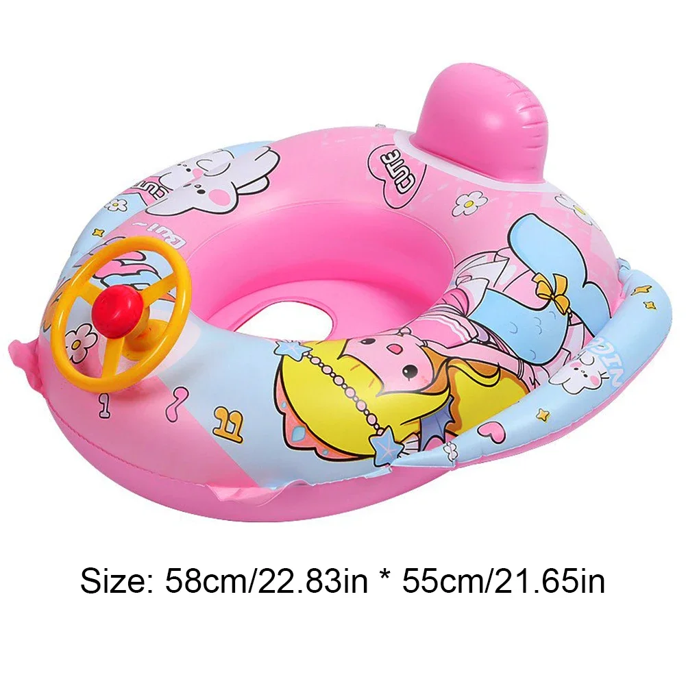 Boia Insuflável de Piscina para Crianças – Carro de Corrida Aquático - Image 14