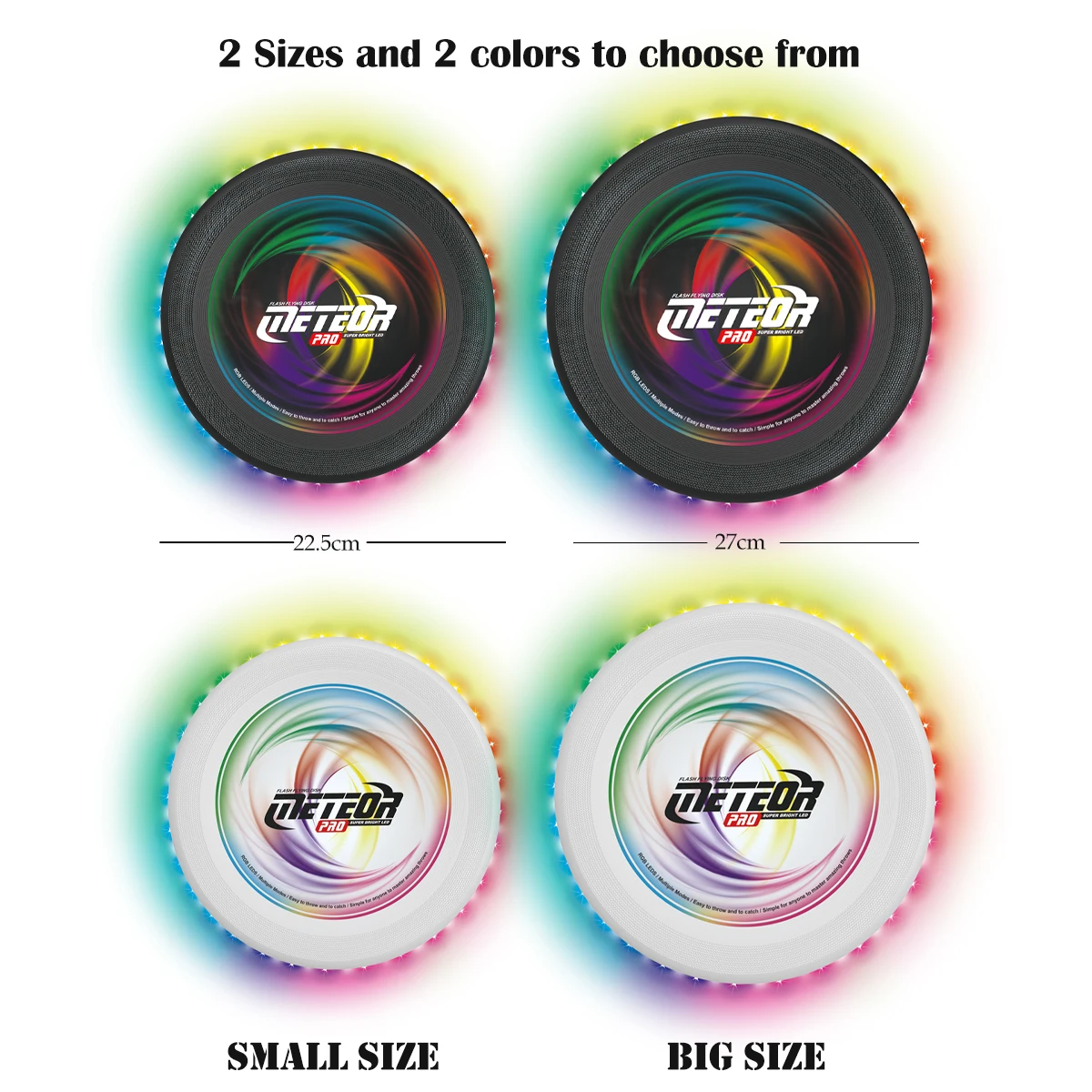 Disco Voador LED Multicolor – Frisbee Luminoso para Jogos Noturnos - Image 5