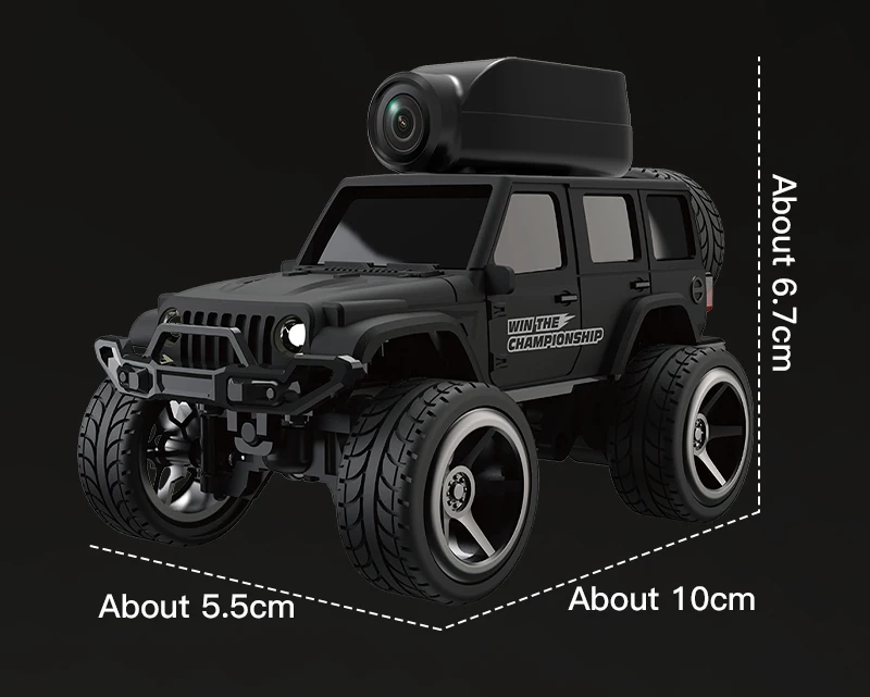 Mini Carro RC com Câmara WiFi – Controlo Remoto App e Comando - Image 26