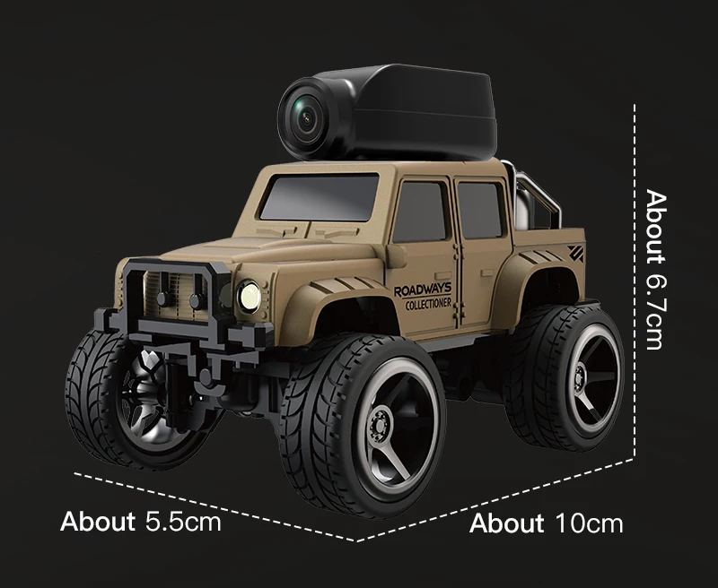Mini Carro RC com Câmara WiFi – Controlo Remoto App e Comando - Image 27
