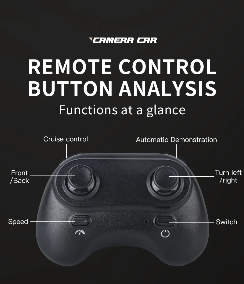 Mini Carro RC com Câmara WiFi – Controlo Remoto App e Comando - Image 24
