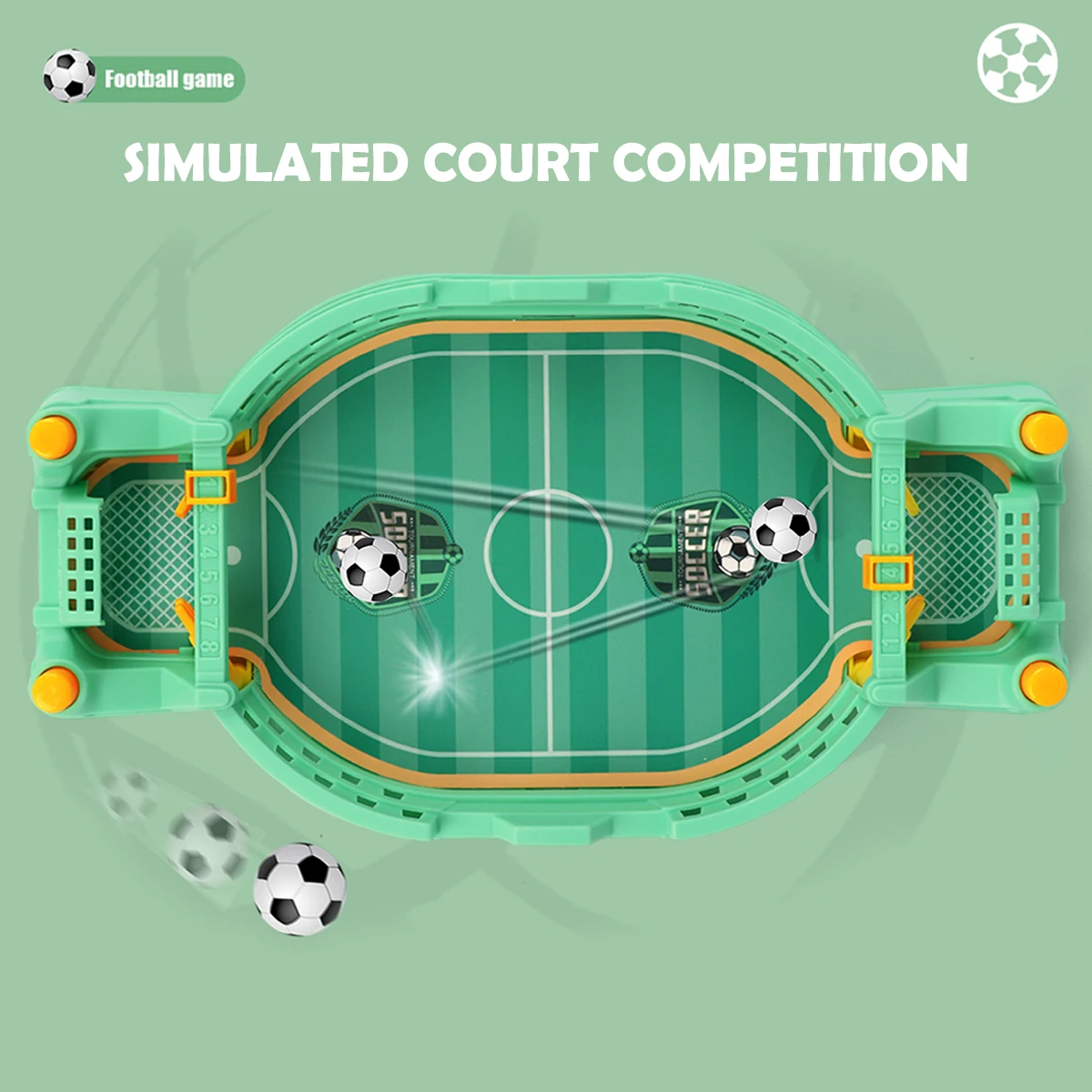 Mini Matraquilhos de Mesa – Jogo de Futebol Interativo - Image 4