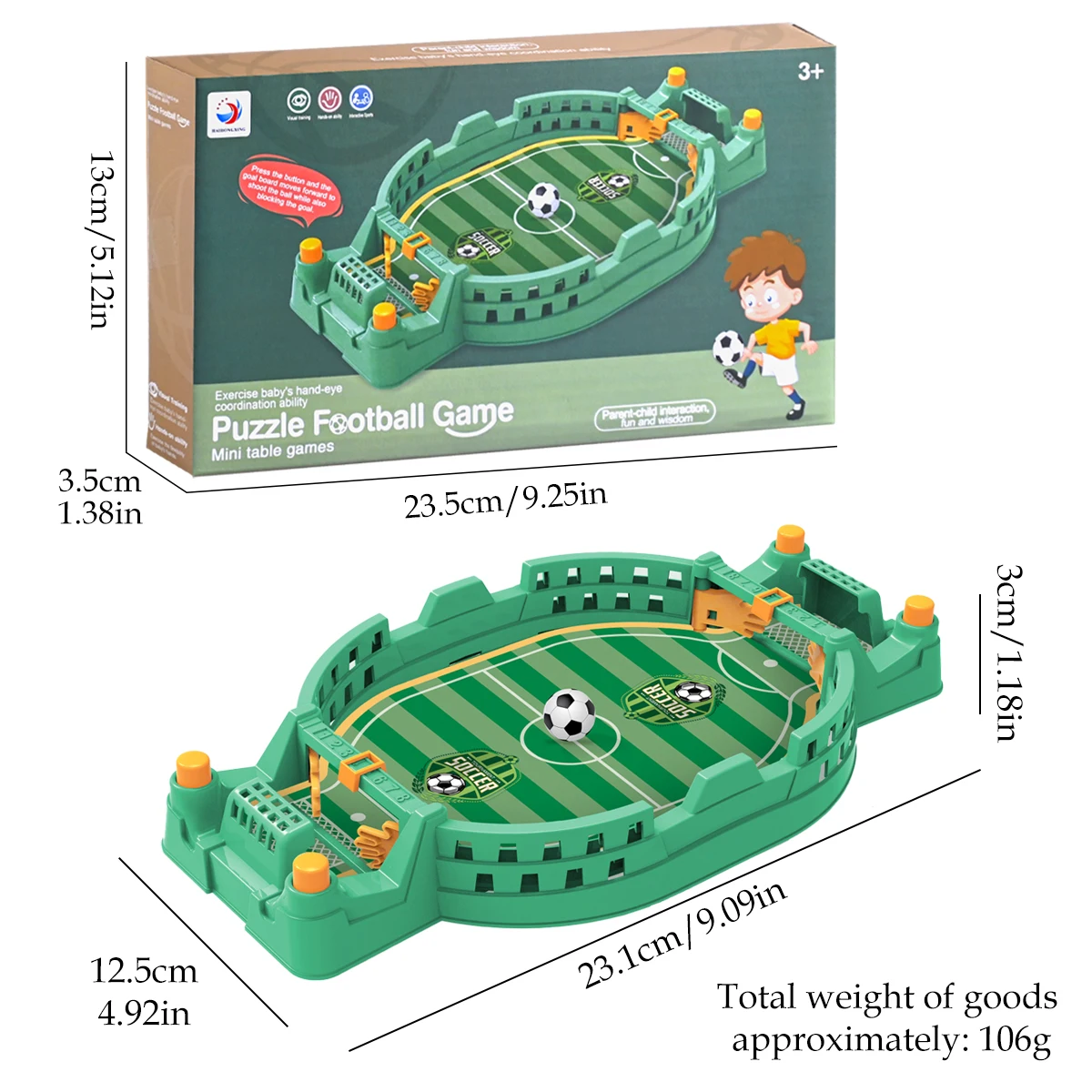 Mini Matraquilhos de Mesa – Jogo de Futebol Interativo - Image 6