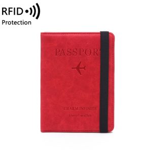 Porta-passaporte e Carteira de Viagem RFID em Pele