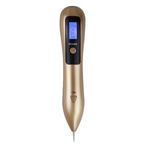 Caneta para detecção de toupeiras, 9 engrenagens, LCD, laser doméstico, instrumento de beleza para varredura de manchas, With Shot Light, Without Shoot Light