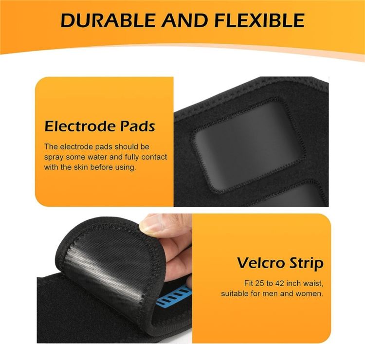 EMS Estimulador Muscular Home Fitness Training Emagrecimento Modelador Corporal, Ab Band, Ab Band+ 2 Armbands, Ab Band+2 Arm Bamds+2 Legbands, 2 Armbands, 2 Legbands - Image 12